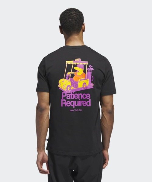 adidas（アディダス）の「チップイン NYC グラフィック Tシャツ 【adidas Golf/アディダスゴルフ】（Tシャツ/カットソー・メンズ・ブラック・XX-LARGE/LARGE/MEDIUM/3XL/X-LARGE/SMALL）」の2枚目の写真