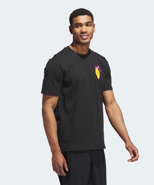 adidas（アディダス）の「チップイン NYC グラフィック Tシャツ 【adidas Golf/アディダスゴルフ】（Tシャツ/カットソー・メンズ・ブラック・XX-LARGE/LARGE/MEDIUM/3XL/X-LARGE/SMALL）」の3枚目の写真