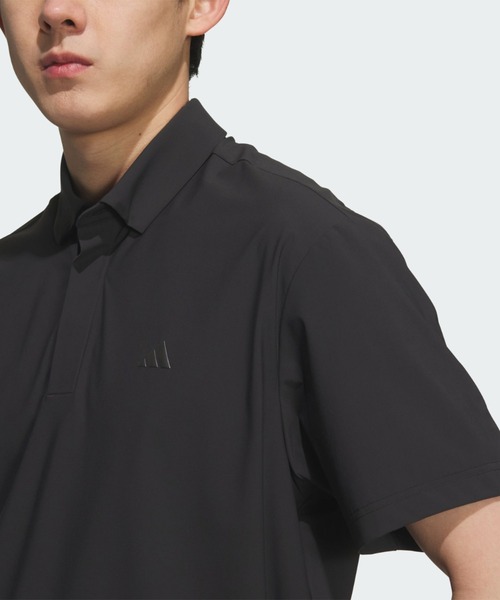 adidas(アディダス)の「アルティメット365ツアークライマクール半袖ポロシャツ【adidas Golf/アディダスゴルフ】(ポロシャツ・メンズ・ブラック・SMALL/MEDIUM/LARGE/X-LARGE/XX-LARGE/3XL)」の5枚目の写真