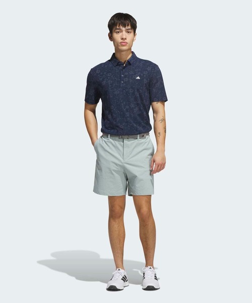 adidas（アディダス）の「アルティメット365+ クライマクール バタースパン マイティ ブロッサム プリント 半袖ポロシャツ【adidas Golf/アディダスゴルフ】（ポロシャツ・メンズ・ブルー・SMALL/MEDIUM/LARGE/X-LARGE/XX-LARGE）」の5枚目の写真