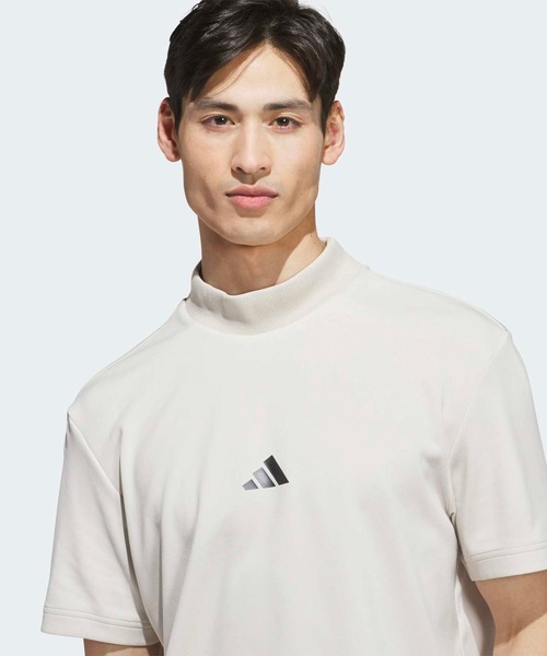 adidas(アディダス)の「メンズ コッドモック半袖ポロシャツ【adidas Golf/アディダスゴルフ】(ポロシャツ・メンズ・クリーム・SMALL/MEDIUM/LARGE/X-LARGE/XX-LARGE/3XL)」の3枚目の写真