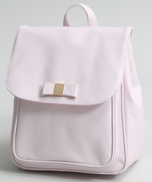 WEGO(ウィゴー)の「WEGO/リボンフラップリュック(バックパック/リュック・レディース・ブラック/ライトピンク/ライトパープル/その他1/ホワイト/ライトグリーン・FREE)」の15枚目の写真