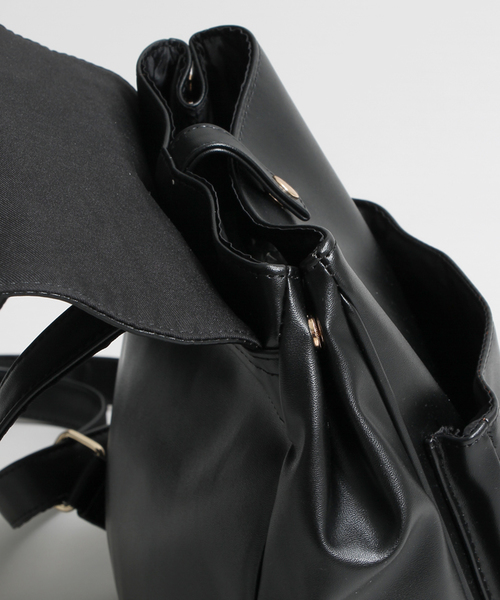 WEGO(ウィゴー)の「WEGO/リボンフラップリュック(バックパック/リュック・レディース・ブラック/ライトピンク/ライトパープル/その他1/ホワイト/ライトグリーン・FREE)」の9枚目の写真