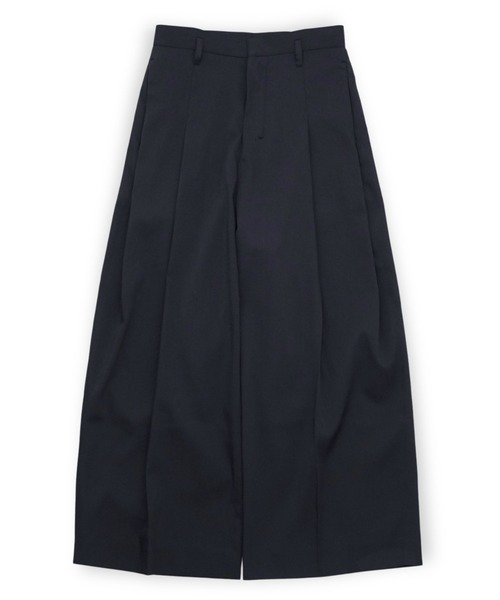 SHINYAKOZUKA(シンヤコヅカ)の「【SHINYAKOZUKA】 ordinary office baggy prest(その他パンツ・メンズ・ブラック・MEDIUM/LARGE)」の1枚目の写真