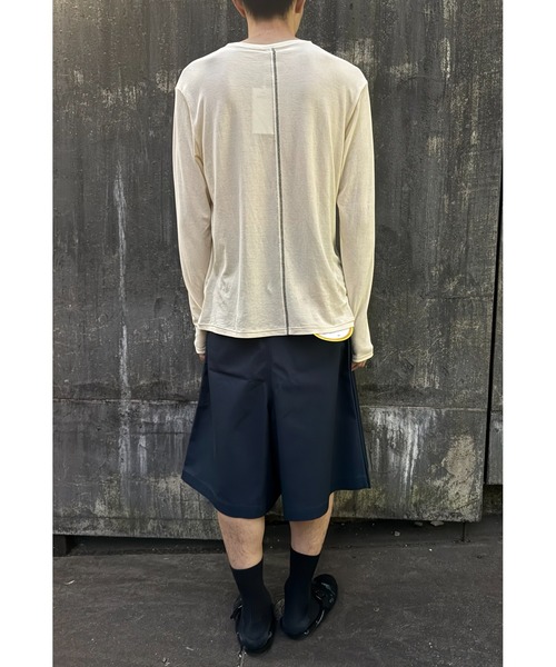 SHINYAKOZUKA(シンヤコヅカ)の「ROOM L/S TEE(Tシャツ/カットソー・メンズ・ホワイト系その他・MEDIUM)」の6枚目の写真