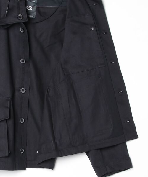 Y-3(ワイスリー)の「Y-3 TWILL HOODED BLOUSON(ブルゾン・メンズ・ブラック・X-SMALL/SMALL/MEDIUM/LARGE/X-LARGE)」の9枚目の写真