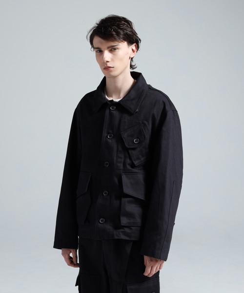 Y-3(ワイスリー)の「Y-3 TWILL HOODED BLOUSON(ブルゾン・メンズ・ブラック・X-SMALL/SMALL/MEDIUM/LARGE/X-LARGE)」の4枚目の写真