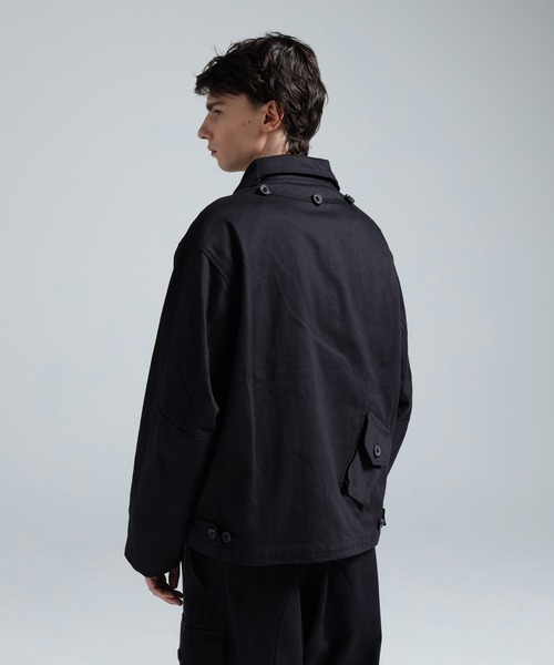 Y-3(ワイスリー)の「Y-3 TWILL HOODED BLOUSON(ブルゾン・メンズ・ブラック・X-SMALL/SMALL/MEDIUM/LARGE/X-LARGE)」の5枚目の写真