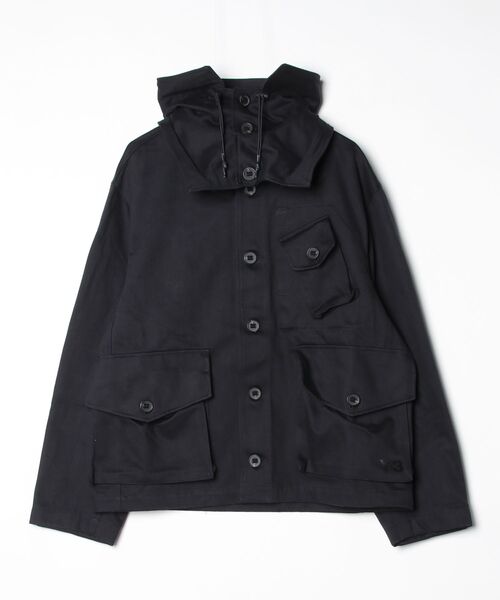 Y-3(ワイスリー)の「Y-3 TWILL HOODED BLOUSON(ブルゾン・メンズ・ブラック・X-SMALL/SMALL/MEDIUM/LARGE/X-LARGE)」の7枚目の写真
