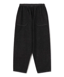 DANTON | Women’s Black Denim Easy Pants(デニムパンツ)