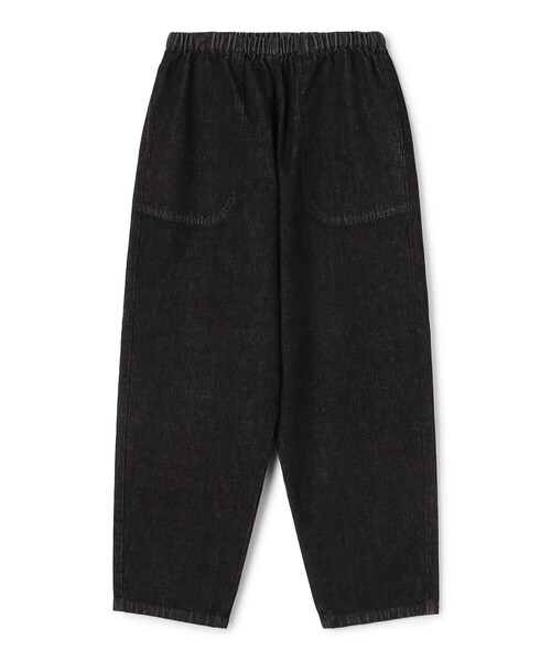 DANTON(ダントン)の「Women’s Black Denim Easy Pants(デニムパンツ・レディース・ブラック・38/36)」の1枚目の写真