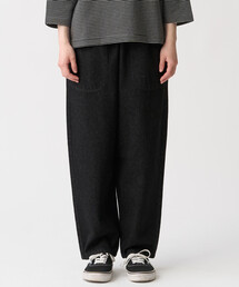 DANTON | Women’s Black Denim Easy Pants(デニムパンツ)