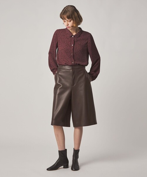 Steven Alan(スティーブンアラン)の「<Steven Alan>レザー ハーフパンツ(その他パンツ・レディース・ダークブラウン・S/M)」の12枚目の写真
