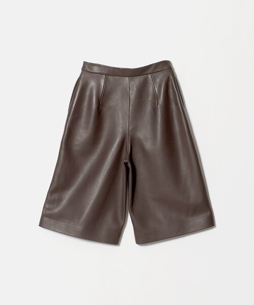 Steven Alan(スティーブンアラン)の「<Steven Alan>レザー ハーフパンツ(その他パンツ・レディース・ダークブラウン・S/M)」の6枚目の写真