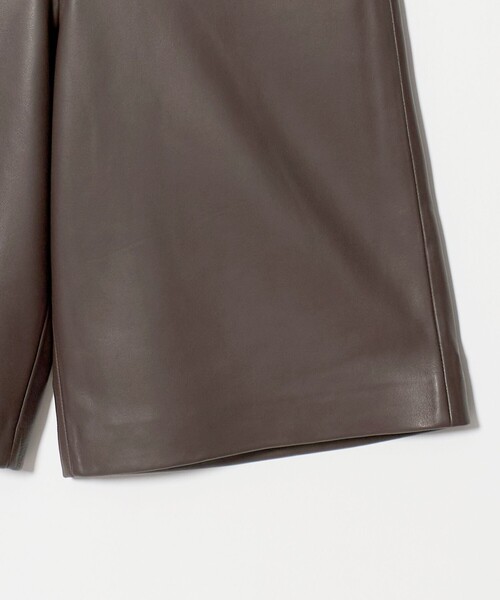 Steven Alan(スティーブンアラン)の「<Steven Alan>レザー ハーフパンツ(その他パンツ・レディース・ダークブラウン・S/M)」の10枚目の写真