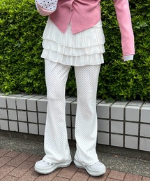 《ゆるカジュアル◎》アソートパターンフレアパンツ
