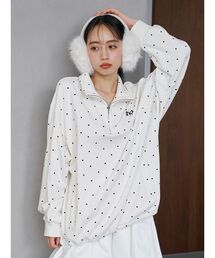 SNIDEL | 【sndロゴ】ハーフジップカットプルオーバー(Tシャツ/カットソー)