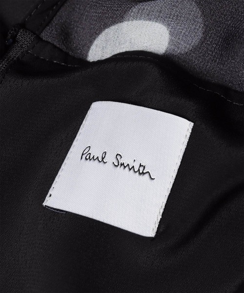 Paul Smith(ポールスミス)の「ウィメンズ "Shadow Polka" ノースリーブドレス / 265311 739D(ワンピース・レディース・ブラック・40)」の9枚目の写真