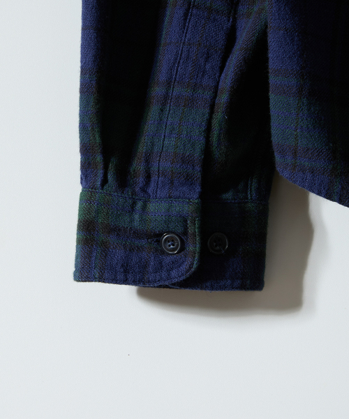 HORLISUN(ホーリーサン)の「Madison Twill Check Shirt Navy(シャツ/ブラウス・メンズ・その他・SMALL/MEDIUM/LARGE)」の5枚目の写真