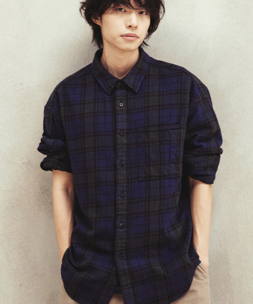 HORLISUN(ホーリーサン)の「Madison Twill Check Shirt Navy(シャツ/ブラウス・メンズ・その他・SMALL/MEDIUM/LARGE)」の10枚目の写真