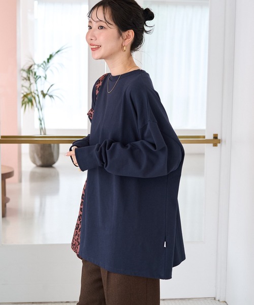 限定展開 USAコットン ビッグ シルエット ロングスリーブ Tシャツ（T