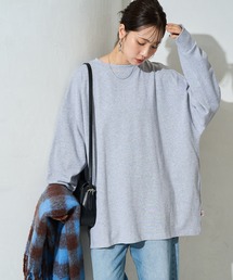 限定展開 USAコットン ビッグ シルエット ロングスリーブ Tシャツ
