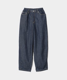 selvedge obsession left hand twill denim bow pants