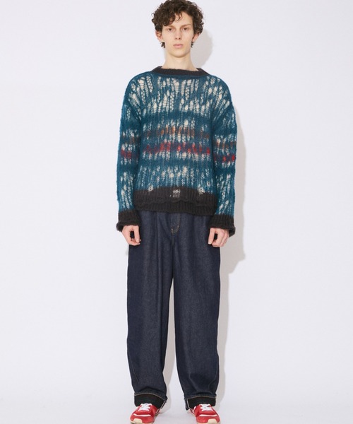 beautiful people（ビューティフルピープル）の「selvedge obsession left hand twill denim bow pants（デニムパンツ・レディース・インディゴブルー・34/36/38）」の16枚目の写真