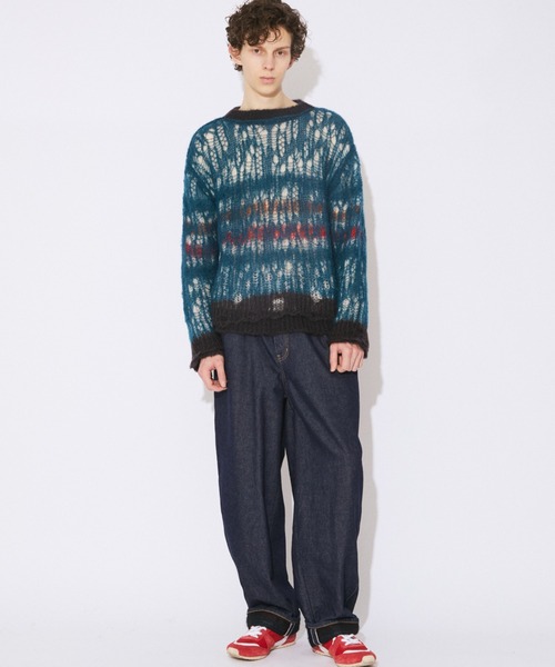 beautiful people（ビューティフルピープル）の「selvedge obsession left hand twill denim bow pants（デニムパンツ・レディース・インディゴブルー・34/36/38）」の19枚目の写真