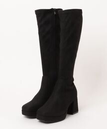 JOLI ENCORE(FR) ジョリー・アンコール STRETCH LONG BOOTS 7.5 ストレッチロングブーツ7.5 JE-51 S/BLACK