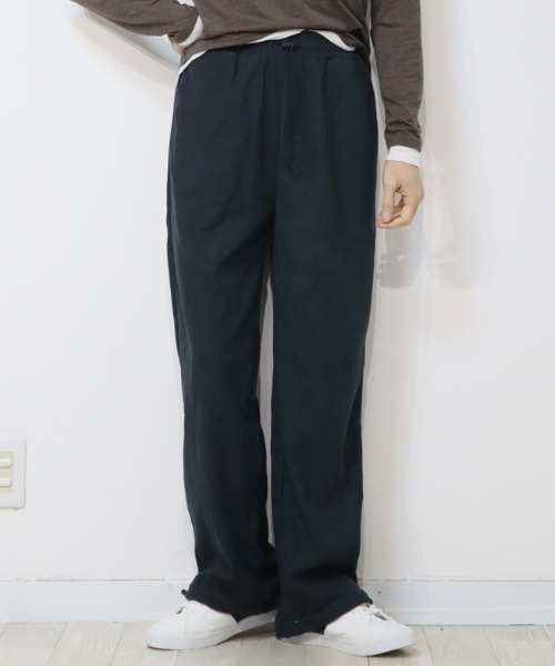 DISKEEN SURE(ディスキーンシュアー)の「2WAYシルエットでハイブリッド!裾スピンドル付きコールテンデザインロングパンツ(その他パンツ・レディース・チャコール/モカ/ブラック/ホワイト/ブラウン・FREE)」の3枚目の写真
