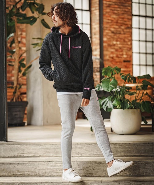 felkod（フィルコッド）の「mp15493- Double Embroidery Double Knit Easy Pants イージーパンツ(F26F100)（その他パンツ・メンズ・ブラック/トップグレー・L/M/S）」の10枚目の写真