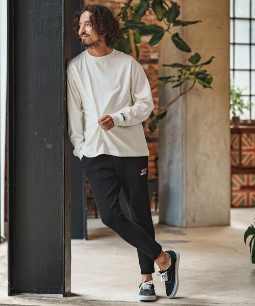 felkod（フィルコッド）の「mp15493- Double Embroidery Double Knit Easy Pants イージーパンツ(F26F100)（その他パンツ・メンズ・ブラック/トップグレー・L/M/S）」の15枚目の写真