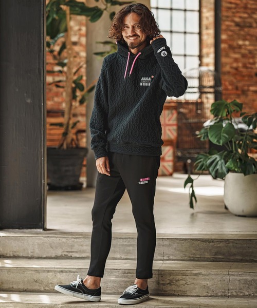 felkod（フィルコッド）の「mp15493- Double Embroidery Double Knit Easy Pants イージーパンツ(F26F100)（その他パンツ・メンズ・ブラック/トップグレー・L/M/S）」の16枚目の写真