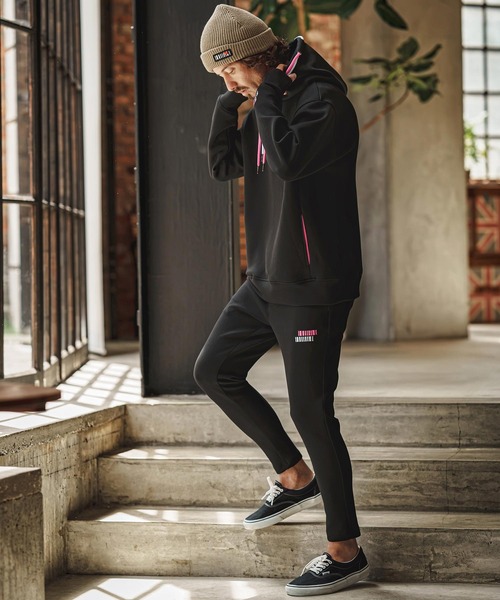 felkod（フィルコッド）の「mp15493- Double Embroidery Double Knit Easy Pants イージーパンツ(F26F100)（その他パンツ・メンズ・ブラック/トップグレー・L/M/S）」の18枚目の写真