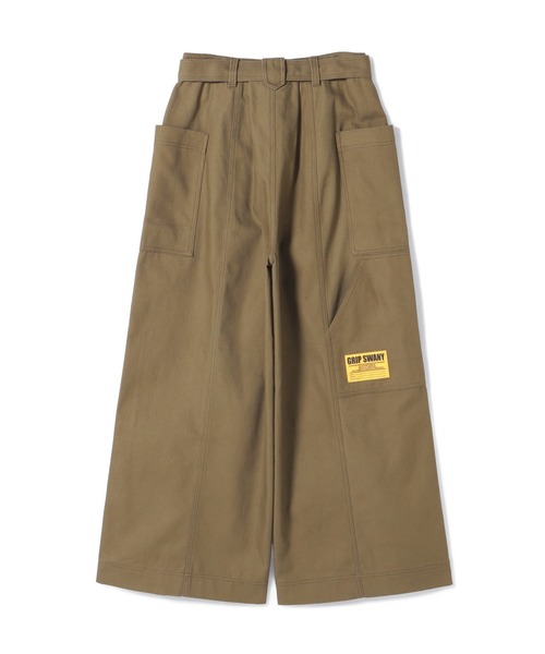 GRIP SWANY(グリップスワニー)の「【GSWP‐303】 WIDE DUCK PANTS(その他パンツ・レディース・オリーブ/ブラック・S/M)」の12枚目の写真