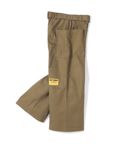 GRIP SWANY(グリップスワニー)の「【GSWP‐303】 WIDE DUCK PANTS(その他パンツ・レディース・オリーブ/ブラック・S/M)」の11枚目の写真