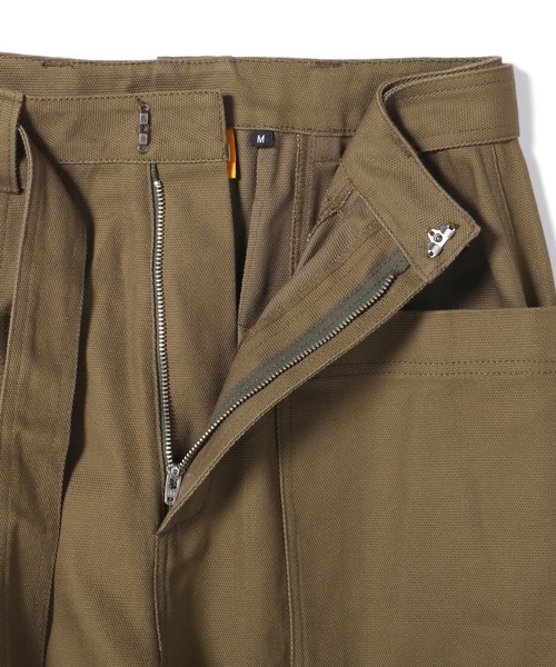 GRIP SWANY(グリップスワニー)の「【GSWP‐303】 WIDE DUCK PANTS(その他パンツ・レディース・オリーブ/ブラック・S/M)」の8枚目の写真