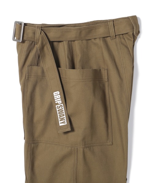 GRIP SWANY(グリップスワニー)の「【GSWP‐303】 WIDE DUCK PANTS(その他パンツ・レディース・オリーブ/ブラック・S/M)」の6枚目の写真