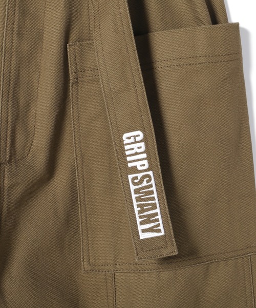 GRIP SWANY(グリップスワニー)の「【GSWP‐303】 WIDE DUCK PANTS(その他パンツ・レディース・オリーブ/ブラック・S/M)」の4枚目の写真