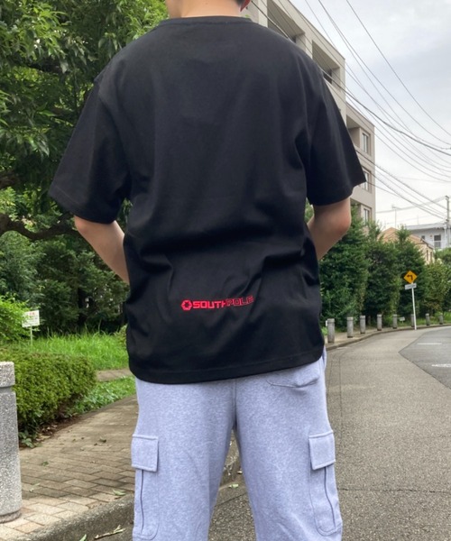 ｔｏｌｅｎｅ（トレネ）の「ワンポイントロゴ クルーネックTシャツ（Tシャツ/カットソー・メンズ・ホワイト/ブラック・3XL/2XL/XL/L）」の7枚目の写真