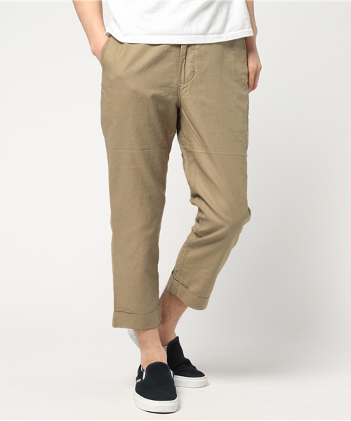 B:MING by BEAMS(ビーミングバイビームス)の「ビーミング by ビームス / コットンリネンアンクルスラックス(その他パンツ・メンズ・ナチュラル/ベージュ・MEDIUM/LARGE/SMALL)」の2枚目の写真