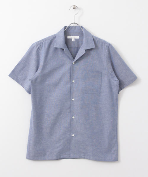 URBAN RESEARCH（アーバンリサーチ）の「UR TAILOR カポックシャンブレーイタリアンS/S（シャツ/ブラウス・メンズ・イエロー/レッド/ブルー・LARGE/MEDIUM）」の2枚目の写真