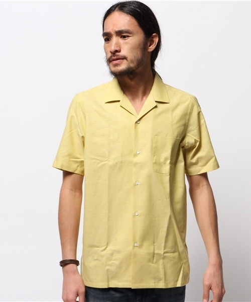 URBAN RESEARCH（アーバンリサーチ）の「UR TAILOR カポックシャンブレーイタリアンS/S（シャツ/ブラウス・メンズ・イエロー/レッド/ブルー・LARGE/MEDIUM）」の13枚目の写真