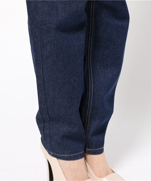 POU DOU DOU(プードゥドゥ)の「コットンサージチューリップと鳥裏プリントパンツ(その他パンツ・レディース・オフホワイト/ミント/インディゴブルー/ピンクベージュ・3/2)」の5枚目の写真