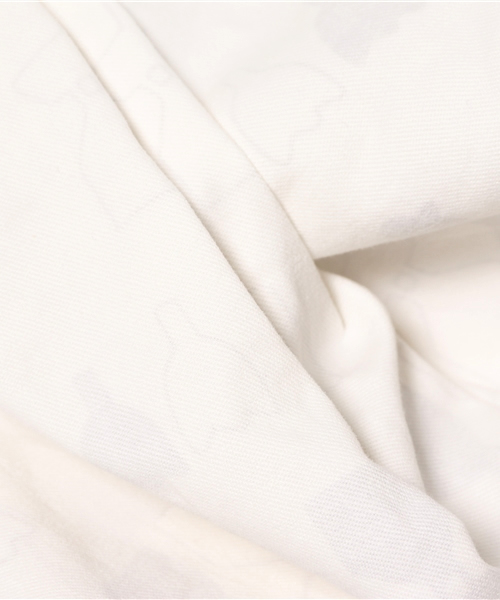 POU DOU DOU(プードゥドゥ)の「コットンサージチューリップと鳥裏プリントパンツ(その他パンツ・レディース・オフホワイト/ミント/インディゴブルー/ピンクベージュ・3/2)」の9枚目の写真