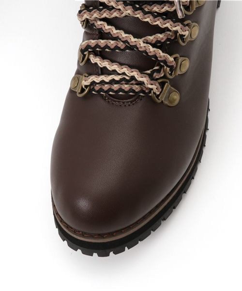 LBC（エルビーシー）の「マウンテンブーツ       （ブーツ・レディース・ブラウン/ダークブラウン・MEDIUM/LARGE）」の6枚目の写真