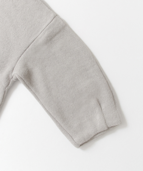 KBF（ケイビーエフ）の「KBF ハイネックソフトカットソー（Tシャツ/カットソー・レディース・ボルドー/チャコールグレー/グレー/イエロー・ONE）」の9枚目の写真