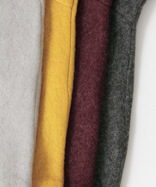 KBF（ケイビーエフ）の「KBF ハイネックソフトカットソー（Tシャツ/カットソー・レディース・ボルドー/チャコールグレー/グレー/イエロー・ONE）」の13枚目の写真