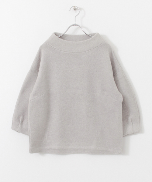 KBF（ケイビーエフ）の「KBF ハイネックソフトカットソー（Tシャツ/カットソー・レディース・ボルドー/チャコールグレー/グレー/イエロー・ONE）」の15枚目の写真